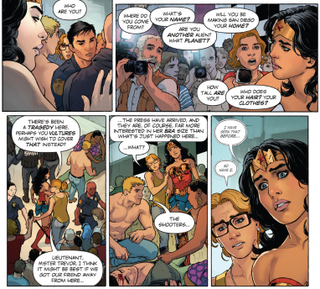 Illustration for article titled Wonder Woman #10 makes Diana a beacon of hope in a difficult time